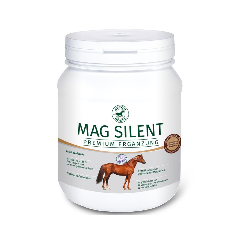 ATCOM Ergänzungsfutter MAG SILENT für Pferde 1kg