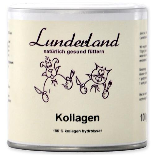 LUNDERLAND Ergänzungsfutter KOLLAGEN für Hunde und Katzen