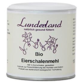 LUNDERLAND Ergänzungsfutter EIERSCHALENMEHL für...