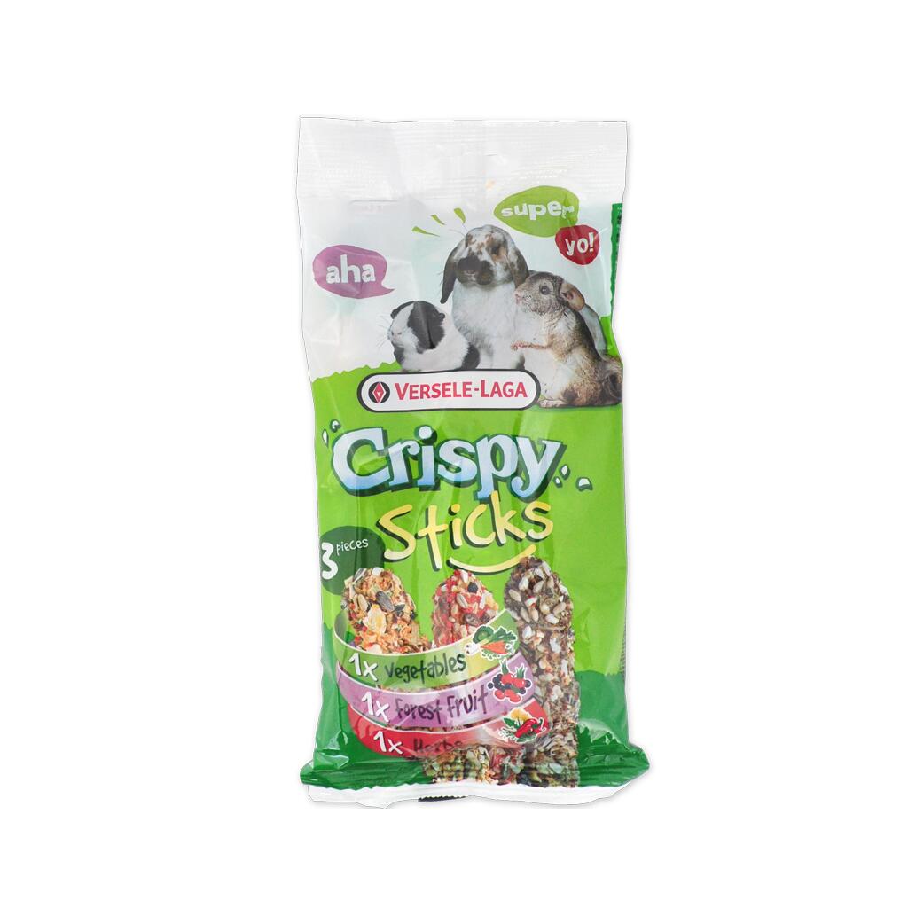 CRISPY Futter PFLANZENFRESSER TRIPLE VARIETY PACK  für Kaninchen