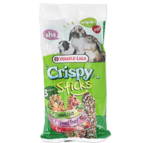 CRISPY Futter PFLANZENFRESSER TRIPLE VARIETY PACK  für Kaninchen