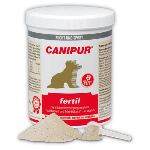 CANIPUR Ergänzungsfutter FERTIL für Hunde 500g
