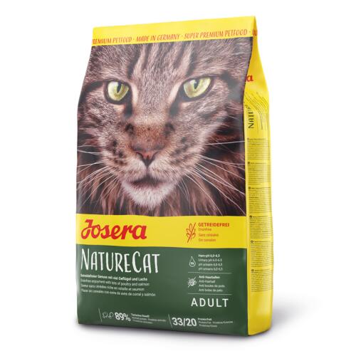 JOSERA Trockenfutter NATURECAT für Katzen 2kg