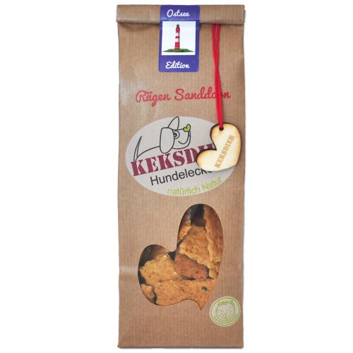 KEKSDIEB Leckerli OSTSEE-EDITION SANDDORN für Hunde 125g