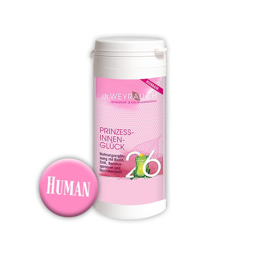 DR. WEYRAUCH Nahrungsergänzung NR. 26 PRINZESSINNENGLÜCK für den Mensch Kapseln 60 Stück