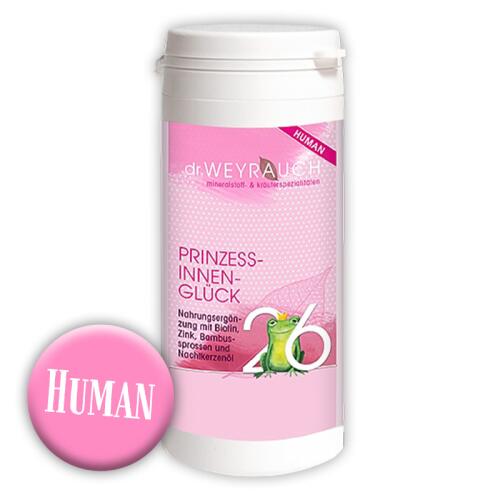 DR. WEYRAUCH Nahrungsergänzung NR. 26 PRINZESSINNENGLÜCK für den Mensch Kapseln 60 Stück