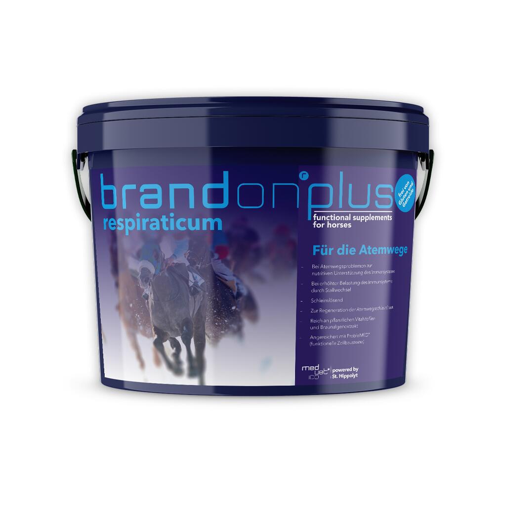 BRANDON PLUS Ergänzungsfutter RESPIRATICUM für Pferde 3kg