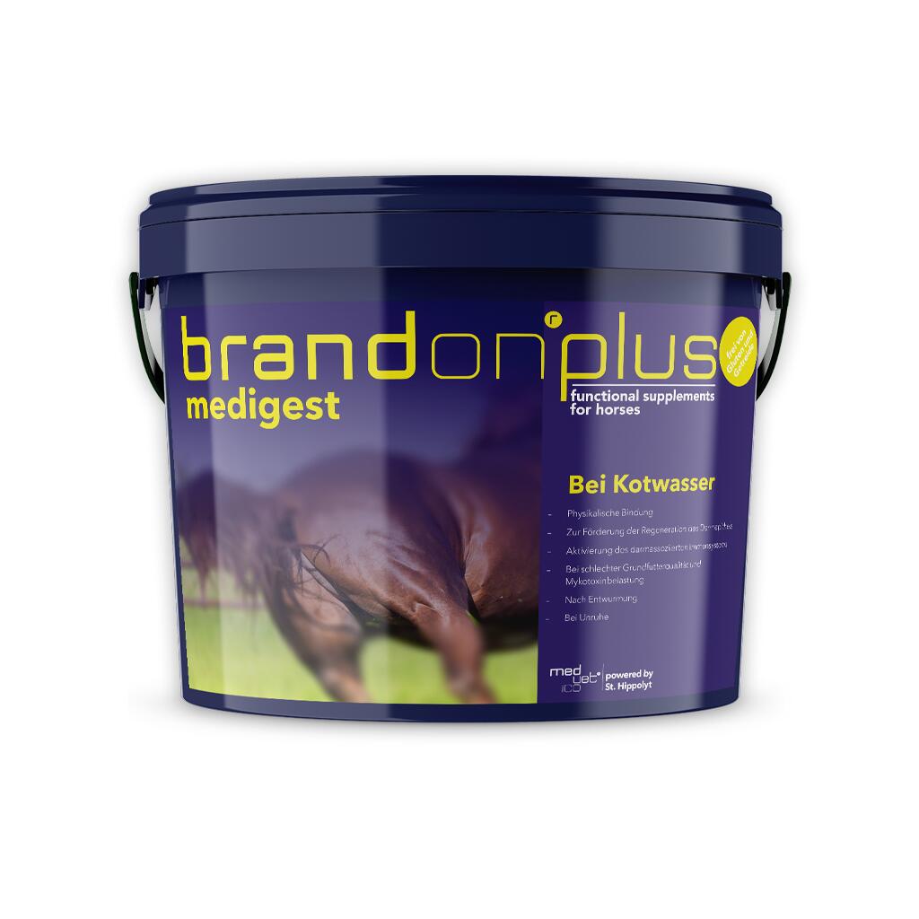 BRANDON PLUS Ergänzungsfutter MEDIGEST für Pferde 3kg