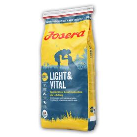 JOSERA Trockenfutter LIGHT & VITAL für Hunde 15kg