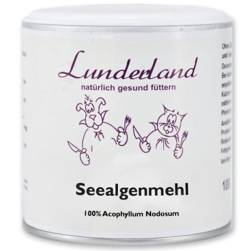 LUNDERLAND Ergänzungsfutter BIO SEEALGENMEHL für Hunde*