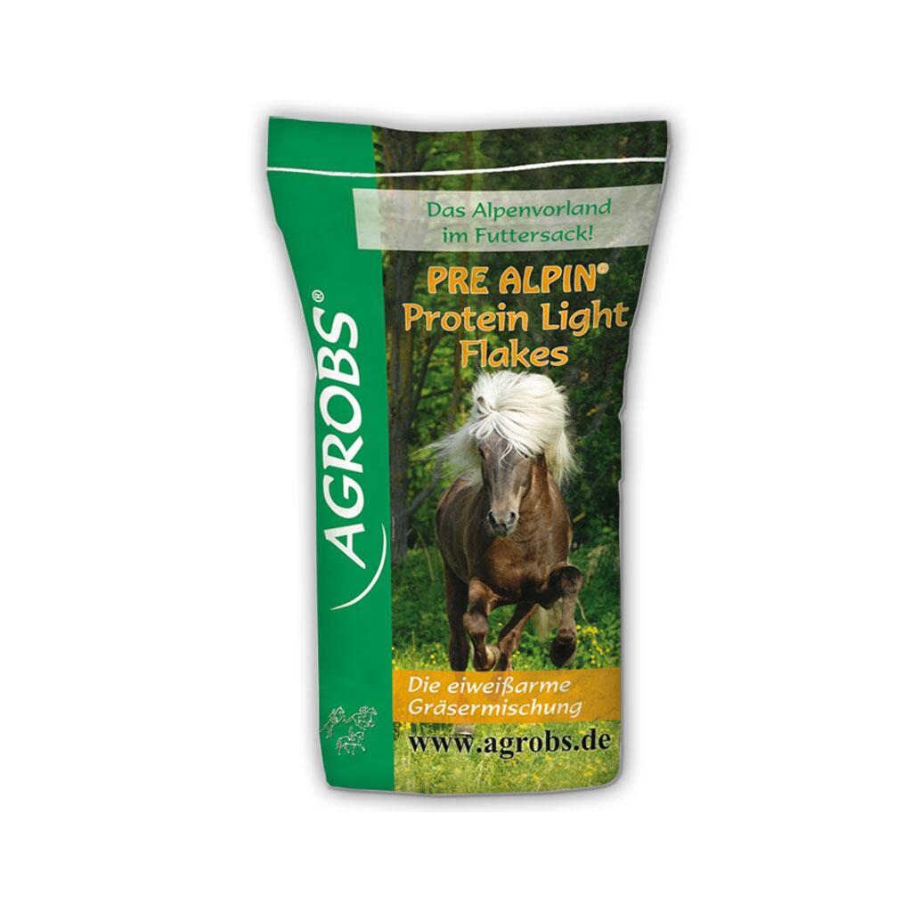 AGROBS Futter PRE ALPIN PROTEIN LIGHT FLAKES für Pferde 15kg