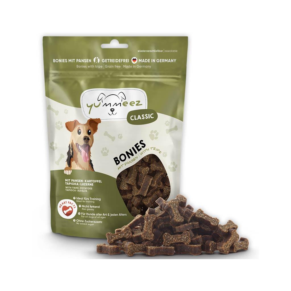 YUMMEEZ Leckerli CLASSIC BONIES PANSEN für Hunde 175g