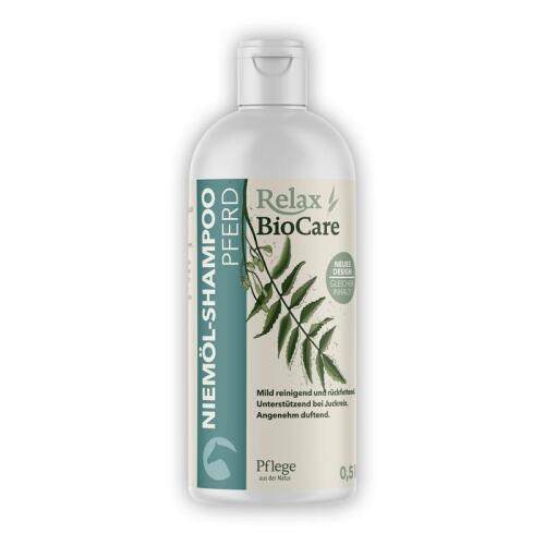 RELAX Hautpflege NIEMÖL SHAMPOO für Pferde 500ml