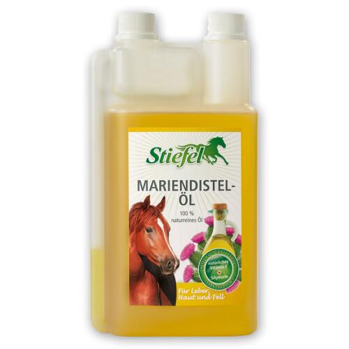 STIEFEL Ergänzungsfutter MARIENDISTELÖL für Pferde 5 Liter