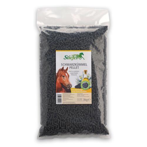 STIEFEL Ergänzungsfutter SCHWARZKÜMMEL PELLET für Pferde 3kg