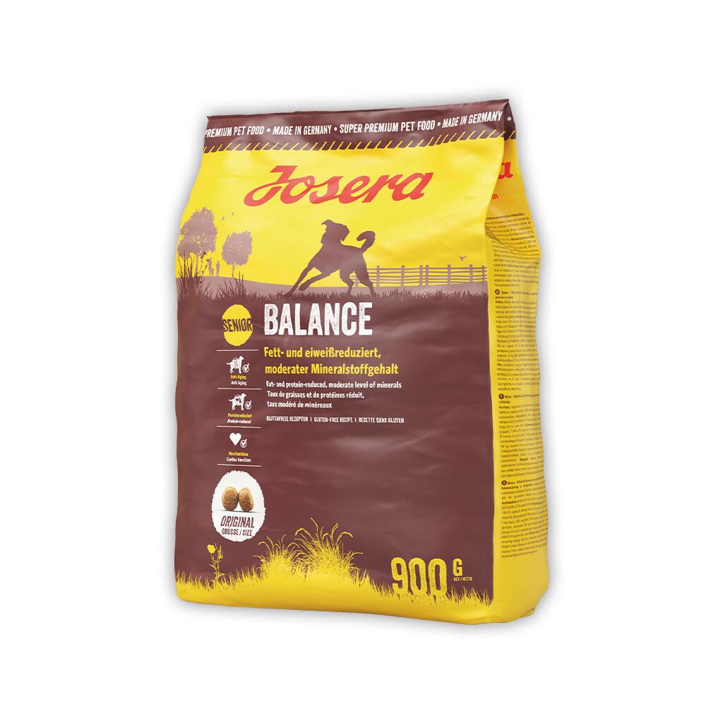 JOSERA Trockenfutter BALANCE für Hunde 900g