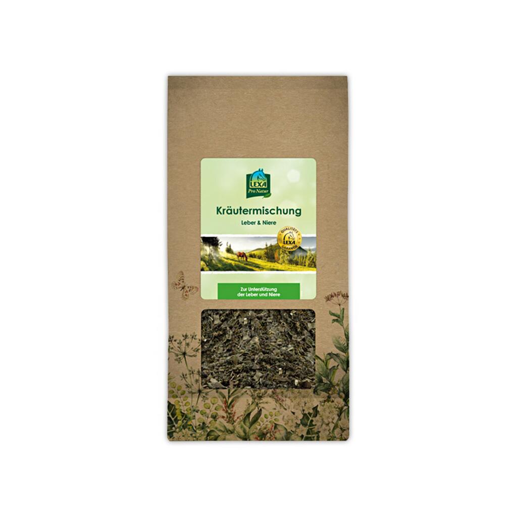 LEXA Ergänzungsfutter PFERDEKRÄUTER FÜR LEBER UND NIERE für Pferde 1kg