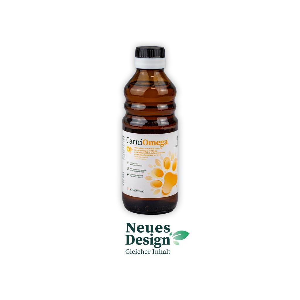 CARNIMED Ergänzungsfutter CARNI OMEGA 3 ÖL für Hunde 250ml