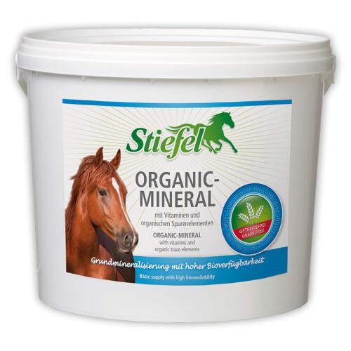 STIEFEL Mineralfutter ORGANIC-MINERAL für Pferde 3kg