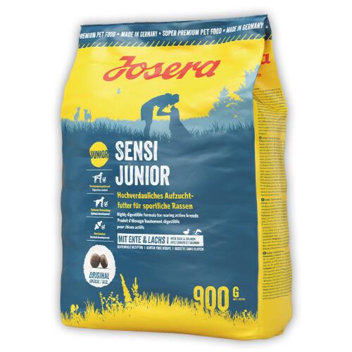 JOSERA Trockenfutter SENSI JUNIOR für Hunde 900g