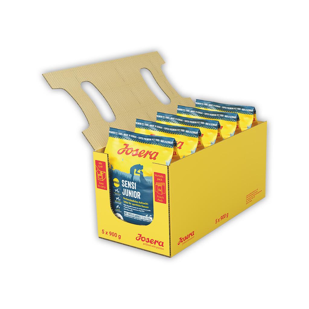 JOSERA Trockenfutter SENSI JUNIOR für Hunde 5x900g = 4,5kg