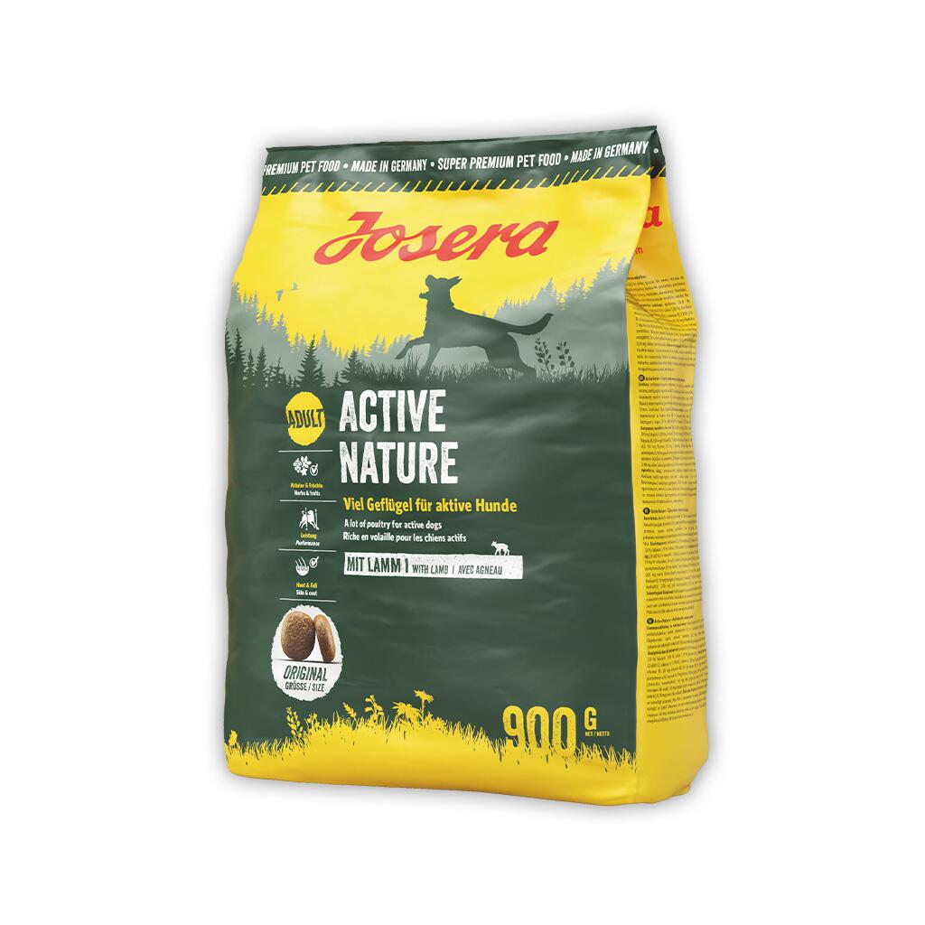 JOSERA Trockenfutter ACTIVE NATURE für Hunde 900g