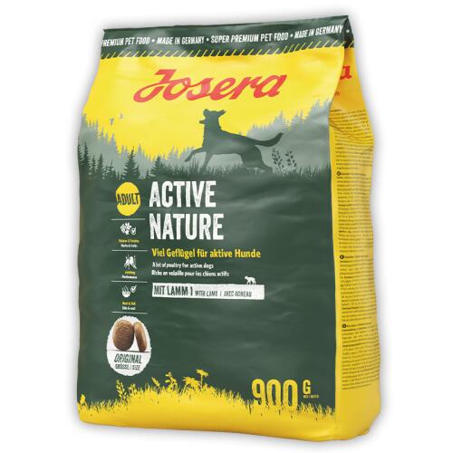 JOSERA Trockenfutter ACTIVE NATURE für Hunde 900g