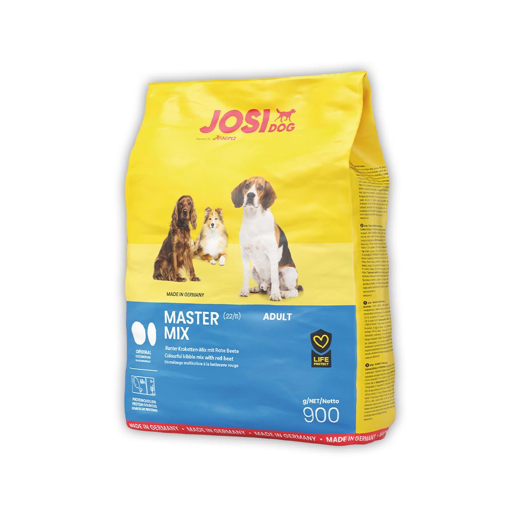 JOSERA Trockenfutter JOSIDOG MASTER MIX für Hunde 900g