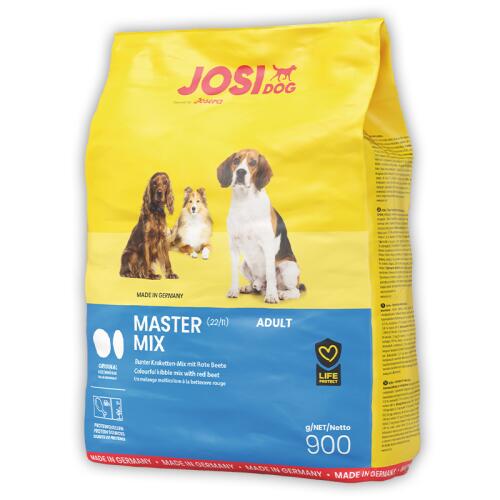 JOSERA Trockenfutter JOSIDOG MASTER MIX für Hunde 900g