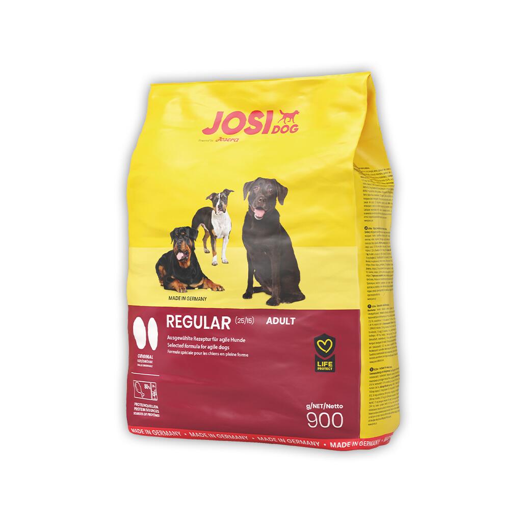 JOSERA Trockenfutter JOSIDOG REGULAR für Hunde 900g