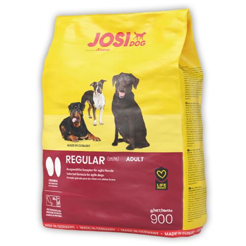 JOSERA Trockenfutter JOSIDOG REGULAR für Hunde 900g