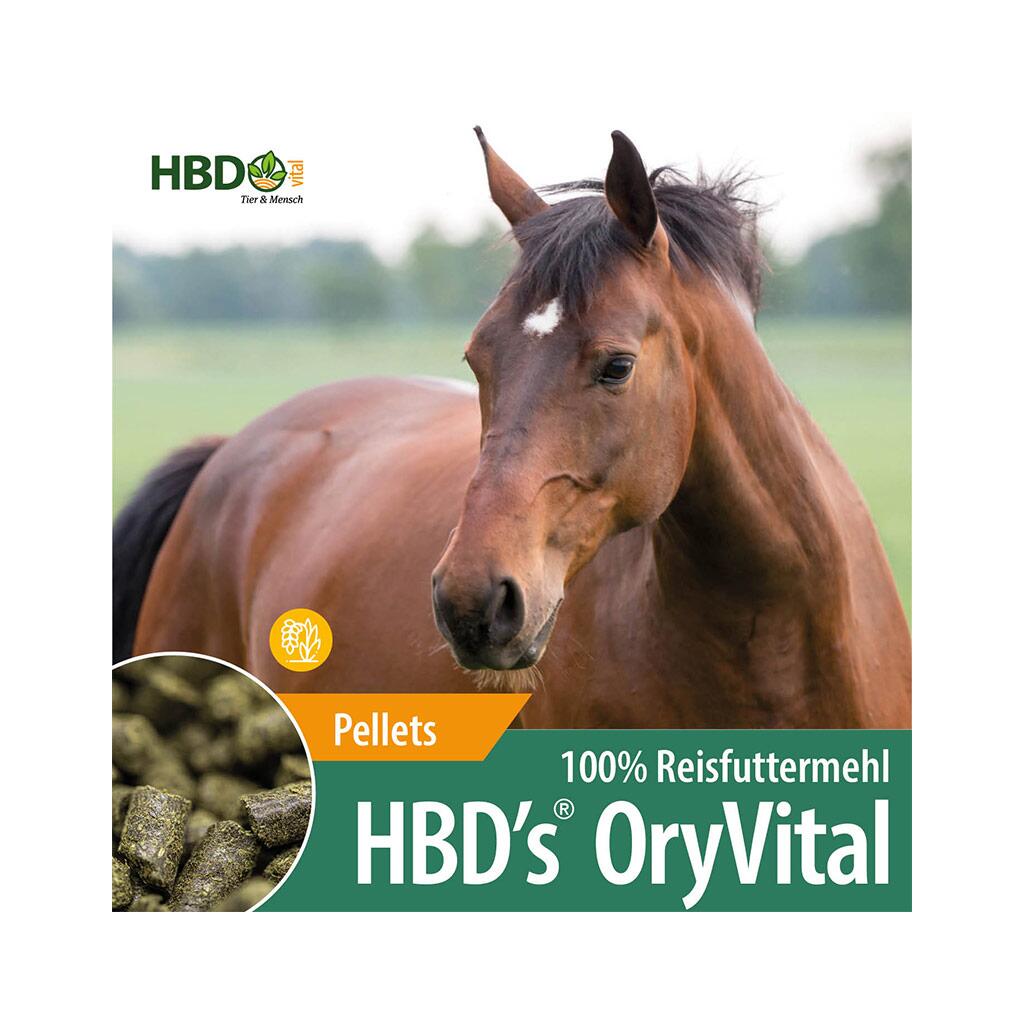 HBDS Futter ORY VITAL REISFUTTERMEHL für Pferde 10kg
