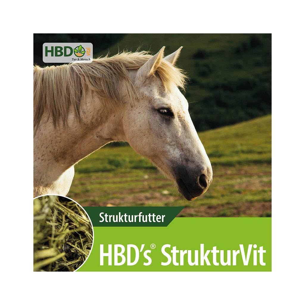HBDS Futter STRUKTURVIT für Pferde 15kg
