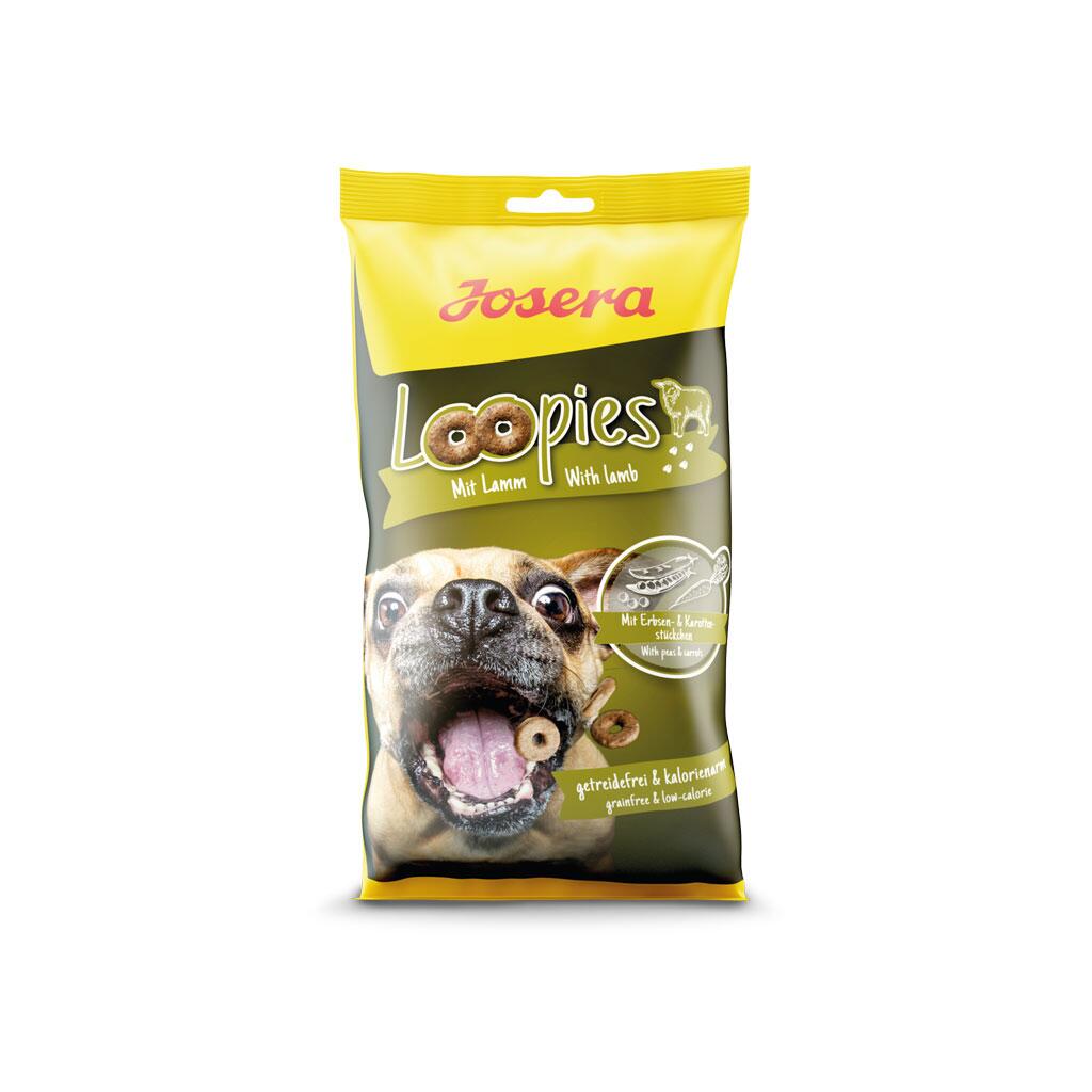 JOSERA Leckerli LOOPIES MIT LAMM für Hunde 150g