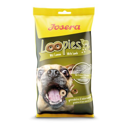 JOSERA Leckerli LOOPIES MIT LAMM für Hunde 150g