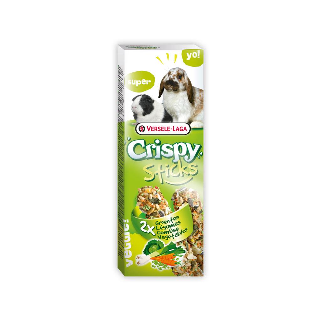 CRISPY Futter STICKS MIT GEMÜSE für Kaninchen 2x55g