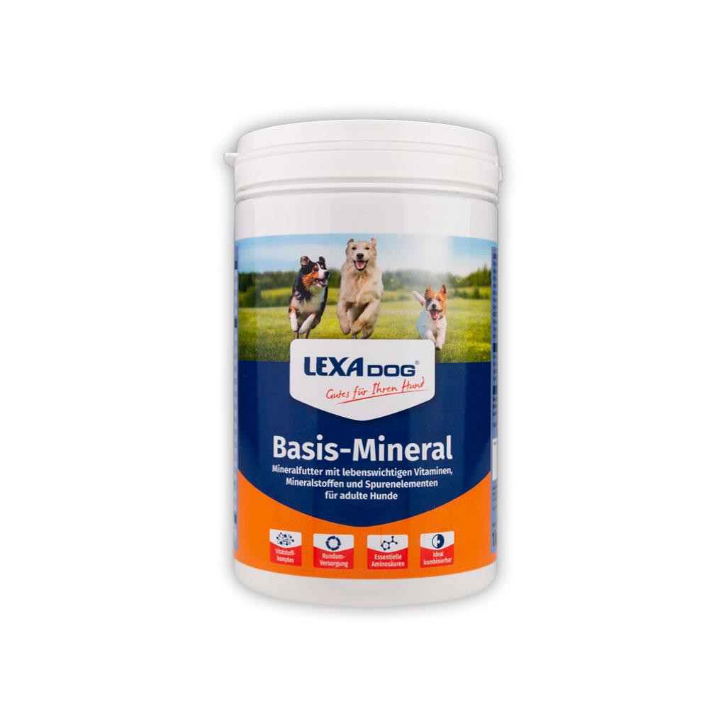 LEXA DOG Ergänzungsfutter BASIS-MINERAL für Hunde 1kg