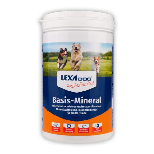 LEXA DOG Ergänzungsfutter BASIS-MINERAL für Hunde 1kg