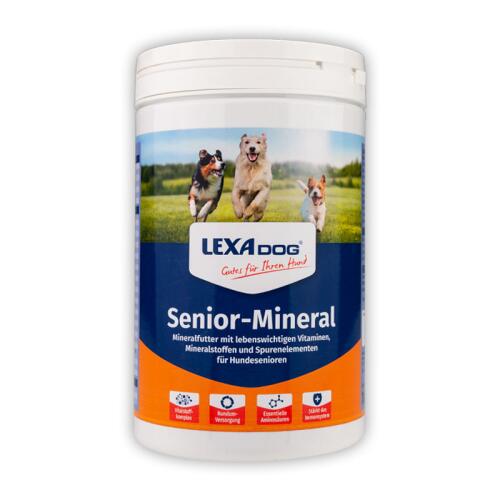 LEXA DOG Ergänzungsfutter SENIOR-MINERAL für Hunde 1kg