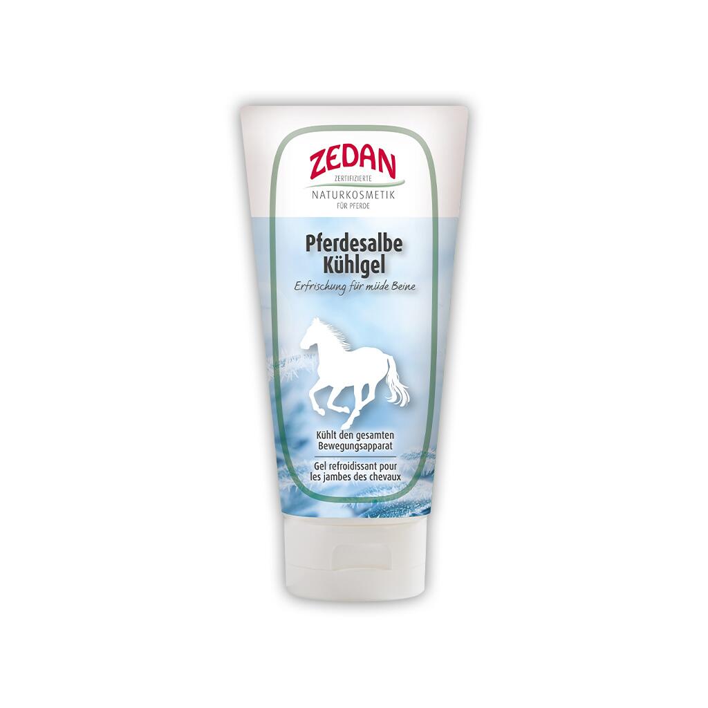 ZEDAN Hautpflege PFERDESALBE KÜHLGEL für Pferde 200ml Tube