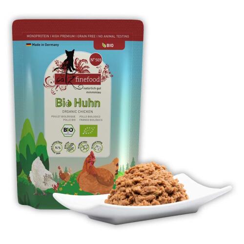 CATZ FINEFOOD BIO Nassfutter NO. 503 BIO HUHN für Katzen*