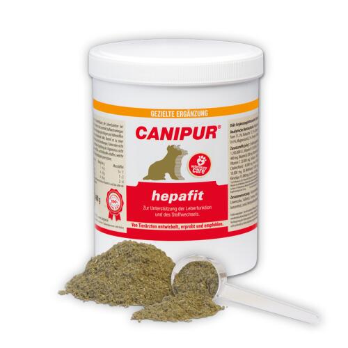 CANIPUR Ergänzungsfutter HEPAFIT für Hunde 150g