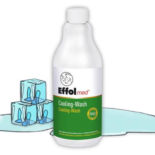 EFFOL MED Gesundheitspflege COOLING WASH für Pferde 500ml