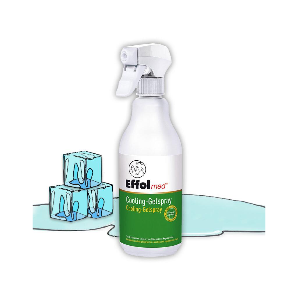 EFFOL MED Gesundheitspflege COOLING GEL SPRAY für Pferde 500ml