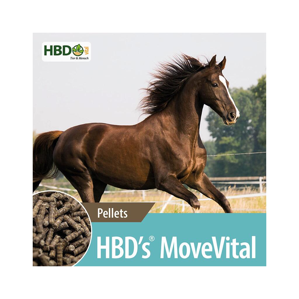 HBDS Ergänzungsfutter MOVE VITAL für Pferde 2kg