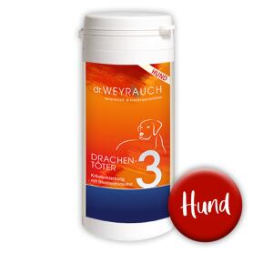 DR. WEYRAUCH Ergänzungsfutter NR. 3 DRACHENTÖTER Kapseln für Hunde 60 Stück
