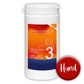 DR. WEYRAUCH Ergänzungsfutter NR. 3 DRACHENTÖTER für Hunde Kapseln 180 Stück