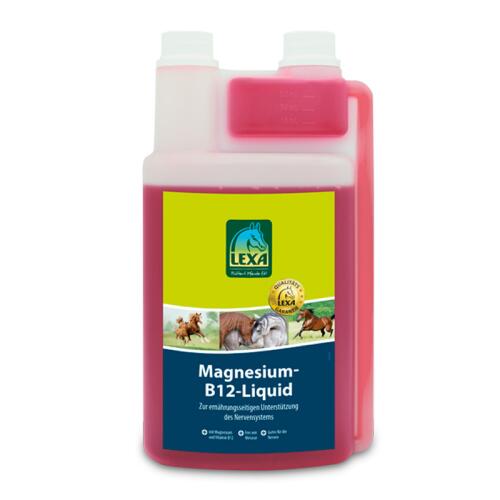 LEXA Ergänzungsfutter MAGNESIUM-B12-LIQUID für Pferde 1l