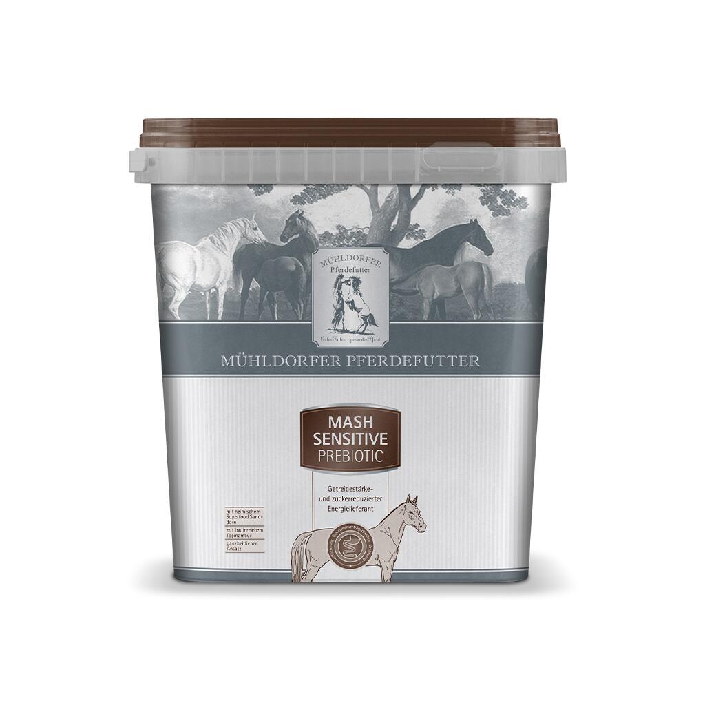 MÜHLDORFER Futter MASH SENSITIVE PREBIOTIC für Pferde 3kg