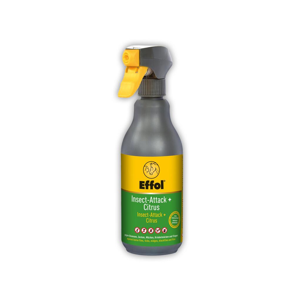 EFFOL Insektenschutz INSECT-ATTACK + CITRUS für Pferde 500ml